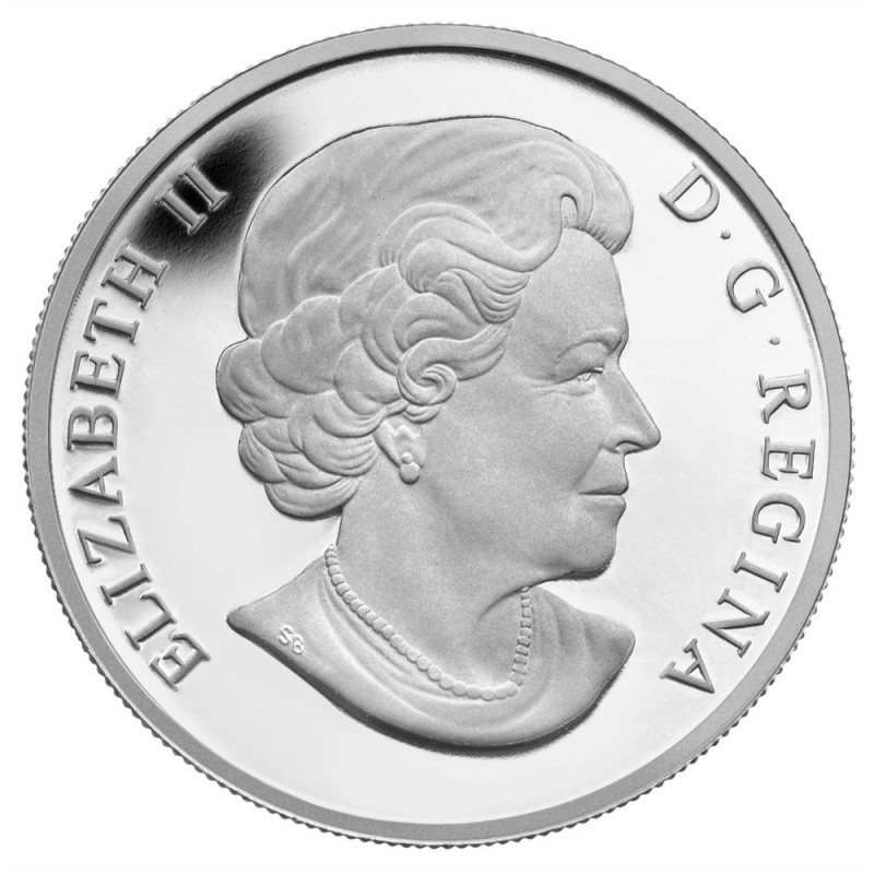 2013 Canadian $25 O Canada Series - 1 oz Fine Silver 5-Coin
